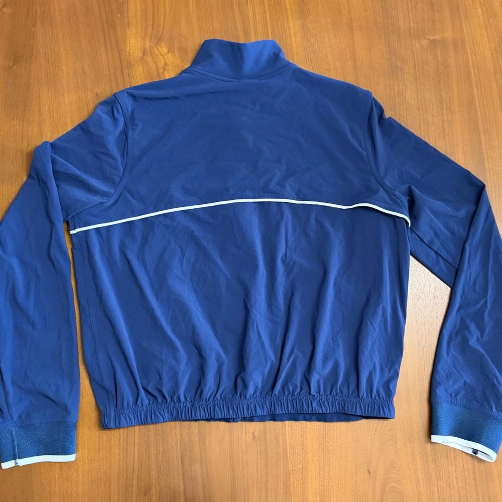 Lululemon Court Rival Tennis Track Jacket Size 8 Navy Blue - Picture 4 of 9
